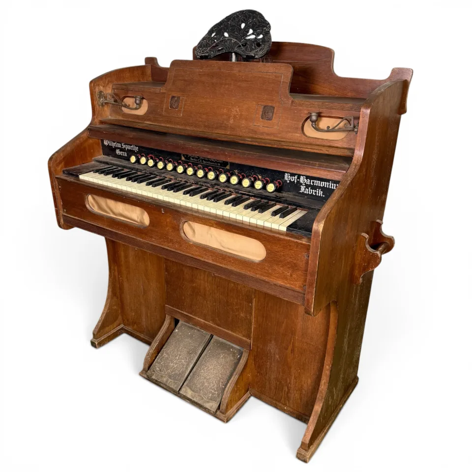 Harmonium nożne “Wilhelm Sparthe Gera / Hof-Harmonium Fabrik”