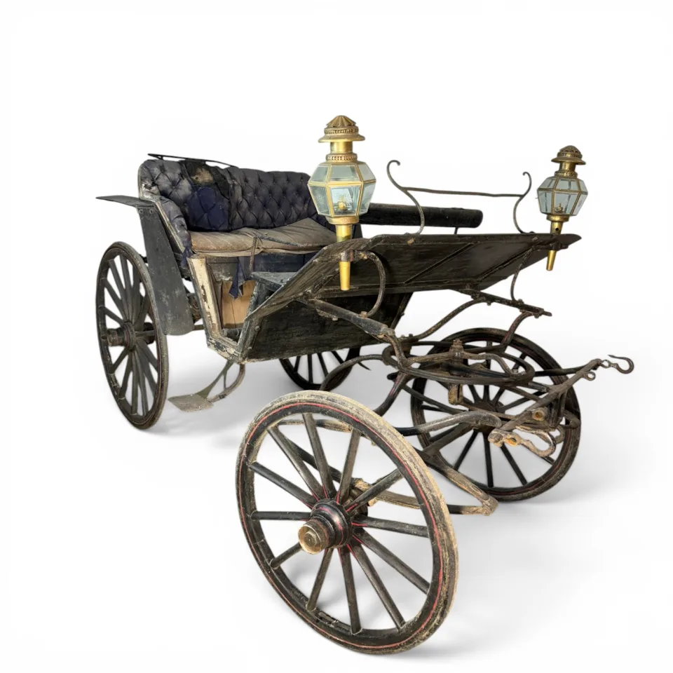 Bryczka jednokonna dwuosobowa (spider/dog-cart)