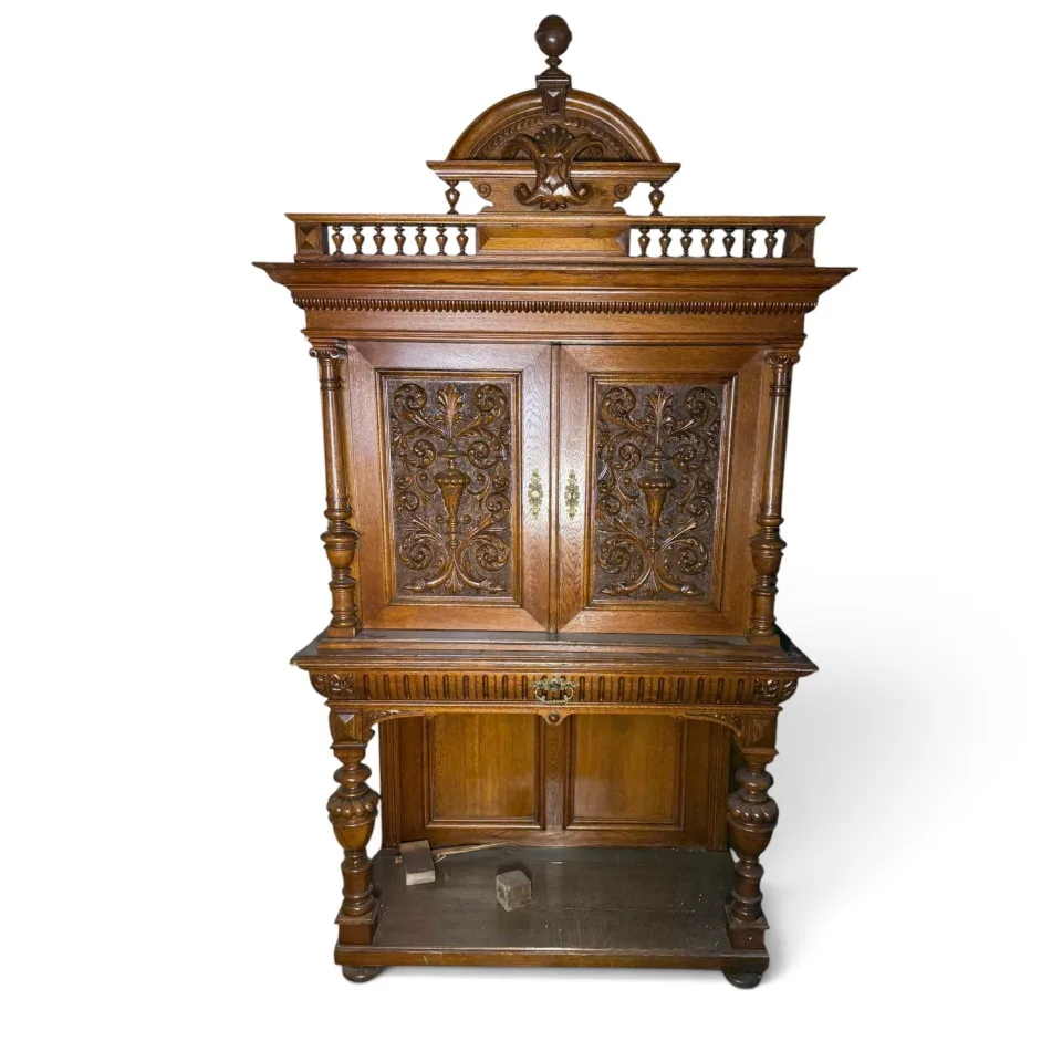 Bufet / kredens pomocniczy (dwuczęściowy mebel gabinetowy)