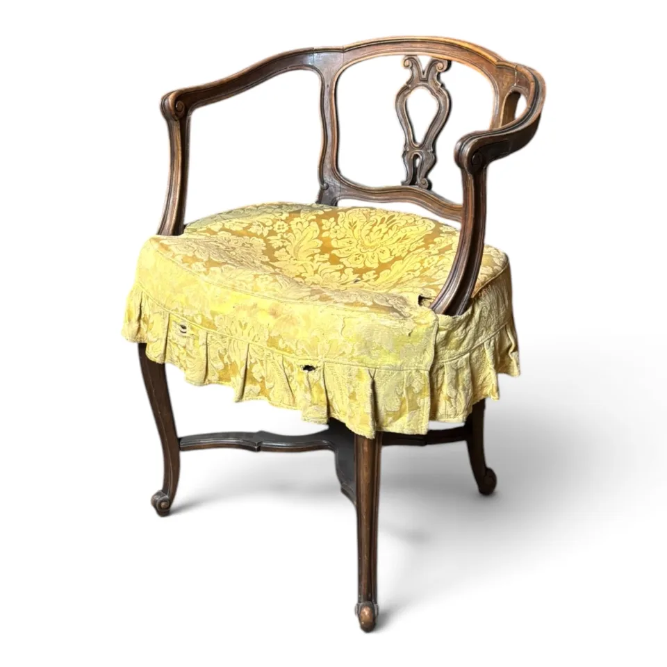 Krzesło gabinetowe narożne / fotel obrotowy (typ corner chair / fotel biurkowy)