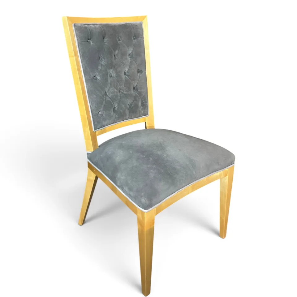 Krzesło jadalniane / salonowe w stylu Glamour / neoklasycznym (współczesny design)