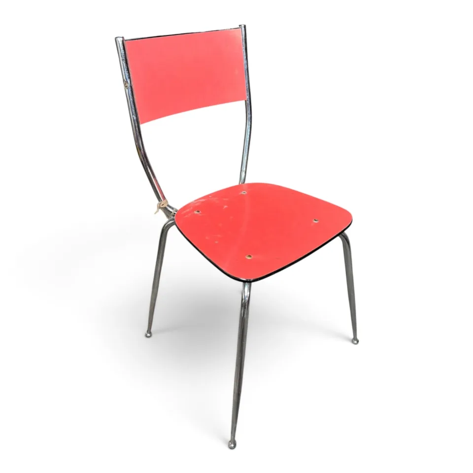 Krzesło kuchenne / kawiarniane w stylu Mid-Century Modern / Vintage (design lat 50./60.)